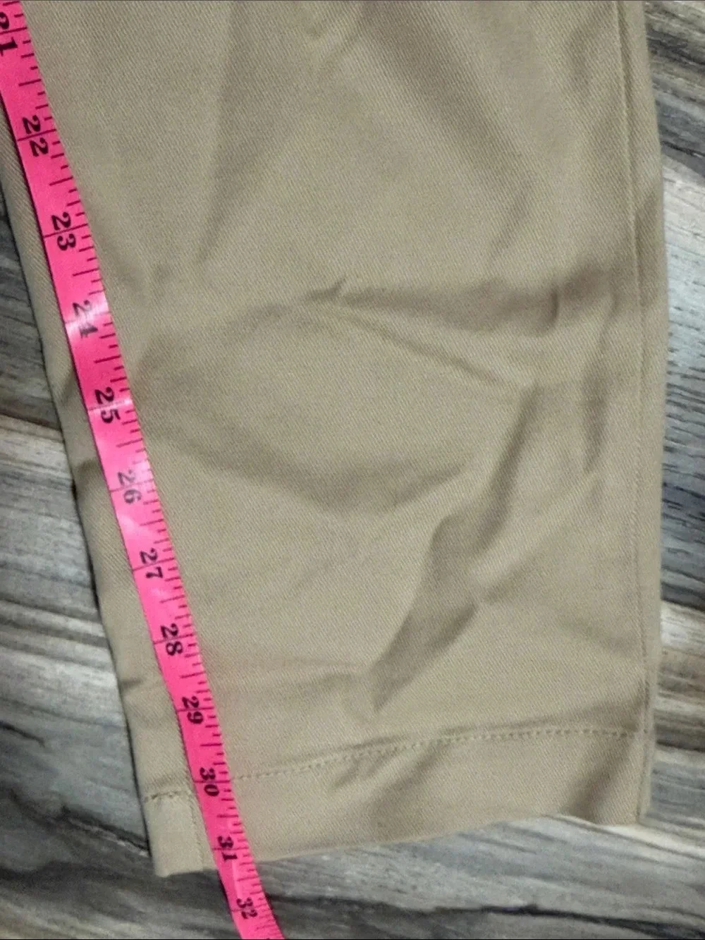Banana Republic Pants Mens 30x32 Khaki Slim Fit Cotton Blend Twill Dress Pants